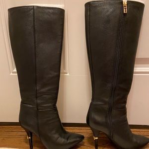 Tory Burch Black heeled Boots,authentic,worn once!